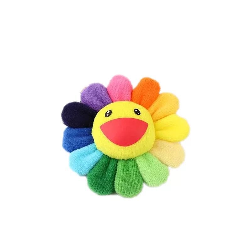 Loveliness Sunflower Brooch Cartoon Fashion Colorful Sunflower Broochs Corsage-image-717419185