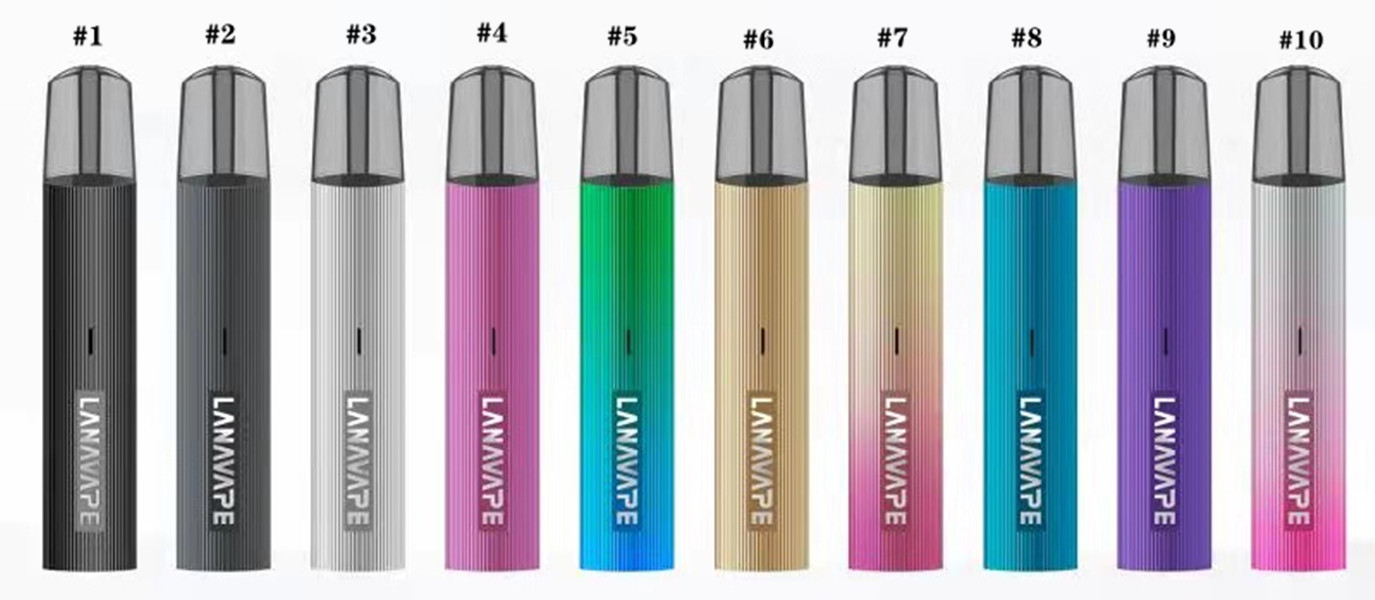 

2021 LANA Vape Kit Electronic Cigarette Stem Smoke Accessory Chargeable EVOD Battery 350 mAh Vaporizer Pen Reusable E Cigar