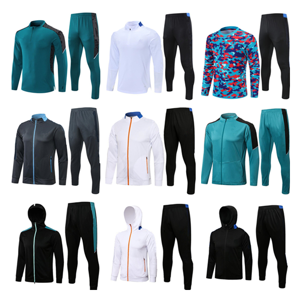 

2022 soccer Training suit Jacket 21 22 camiseta de futbol benzema HAZARD Jogging football Tracksuit