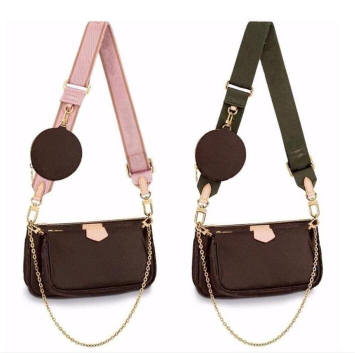 

New in stock ! Women Evening Bags 2022 Top Luxurys Cardholder Designers handbags Classic Brown plaid Wallets backpacks Woman Cross body bag