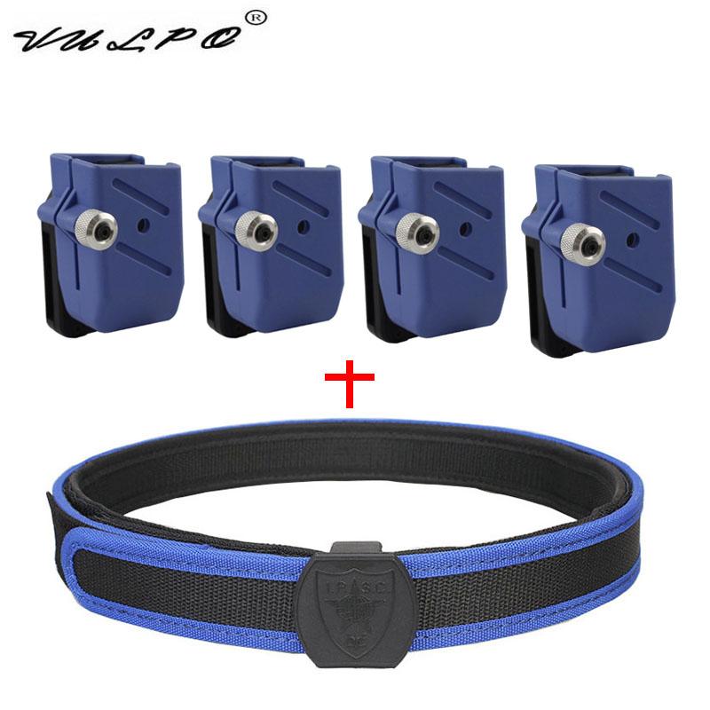 

High Quality IPSC Shooting Belt Speed Magazine Pouch Set Tactical Mag Holster Pistol Quick Waist Support, Black;gray