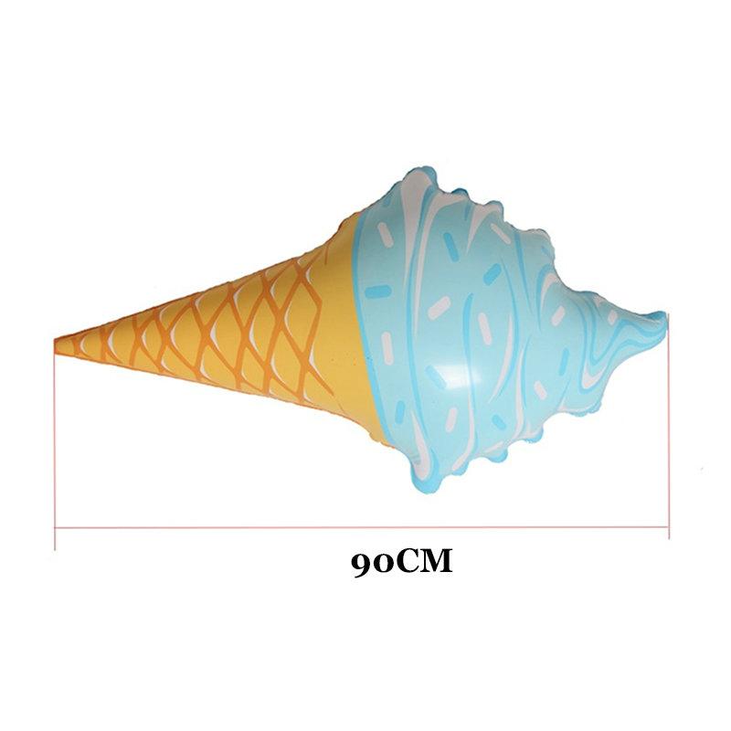 

Swim Ring Water Pool Fun Float Toys Inflatable Birthday Ice Cream Children Game Toy Party Decorations FOU99 Life Vest & Buoy