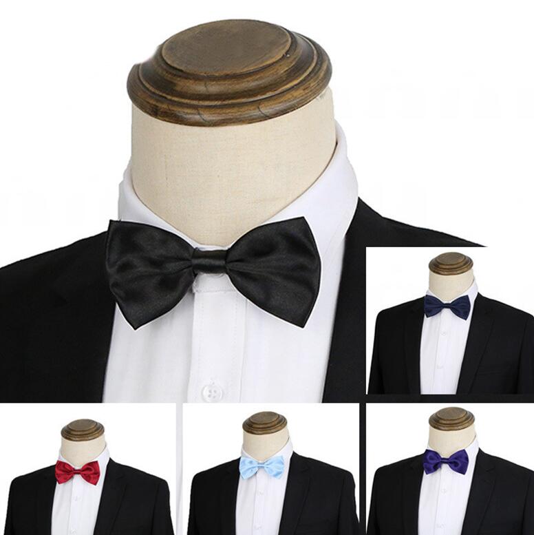 

Men Bow Ties Party Supplies Plain Commerce Tie Formal Concealed Lattice Multicolor Bowknot Bows Neckties Polyester ZYYA1002