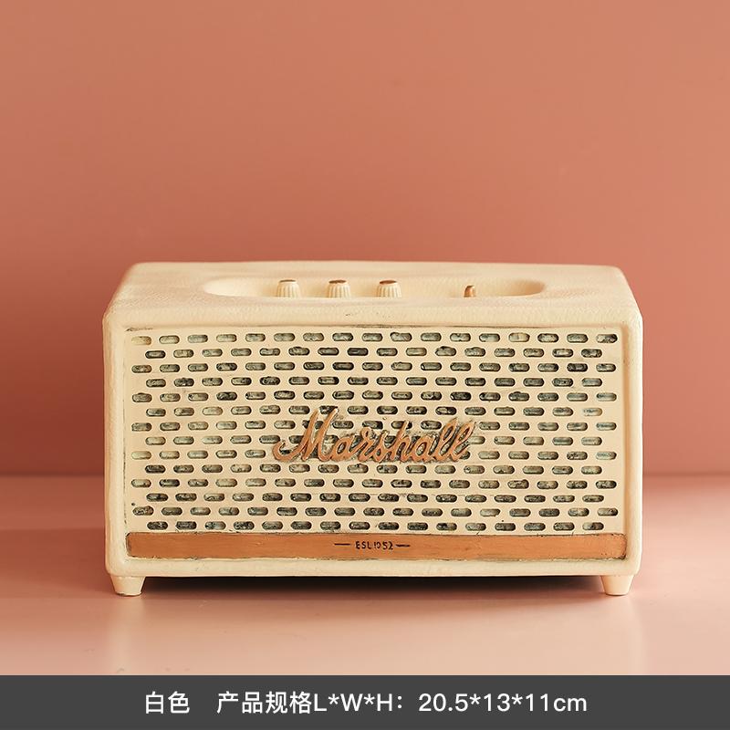 

Tissue Boxes & Napkins Retro Resin Office Box Cover Square Desktop Organizer Caja Almacenamiento Home Storage BK50ZJ