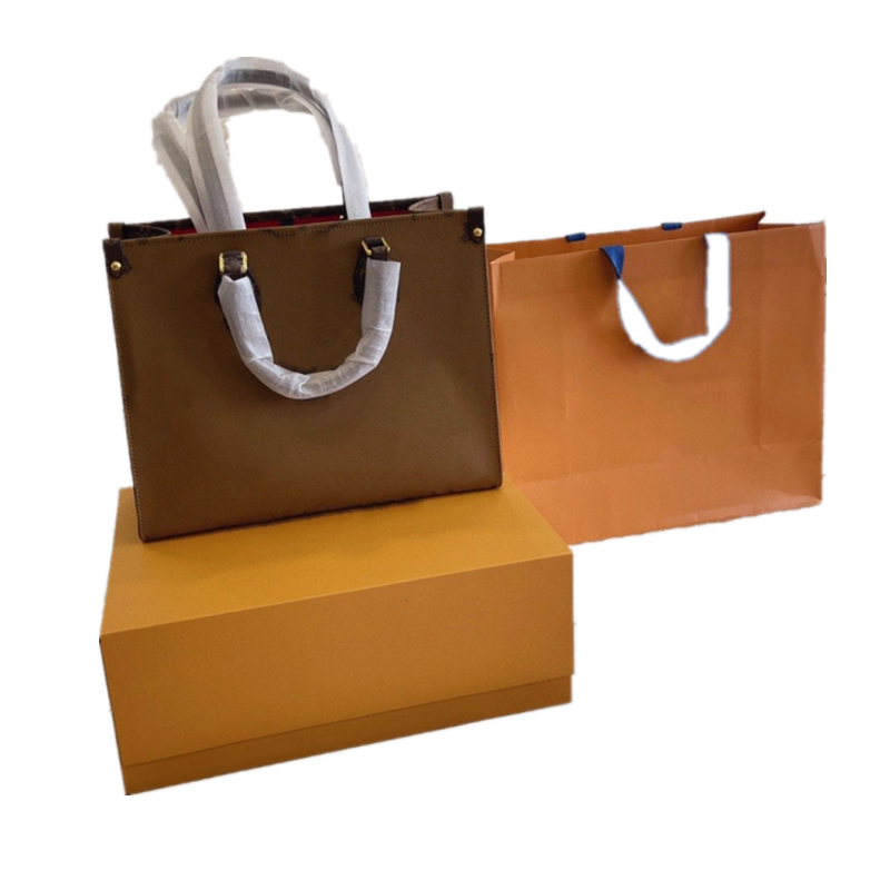 

MM 35*27*14 CM On The Go Bag Floral Printed Cowhide 4colors of 4 Faces Luxury Tote Black Belt Womens Pack Big Brand Designer Hand Shoulder Purse M45321 b2, Accessories fee(not sale separately)