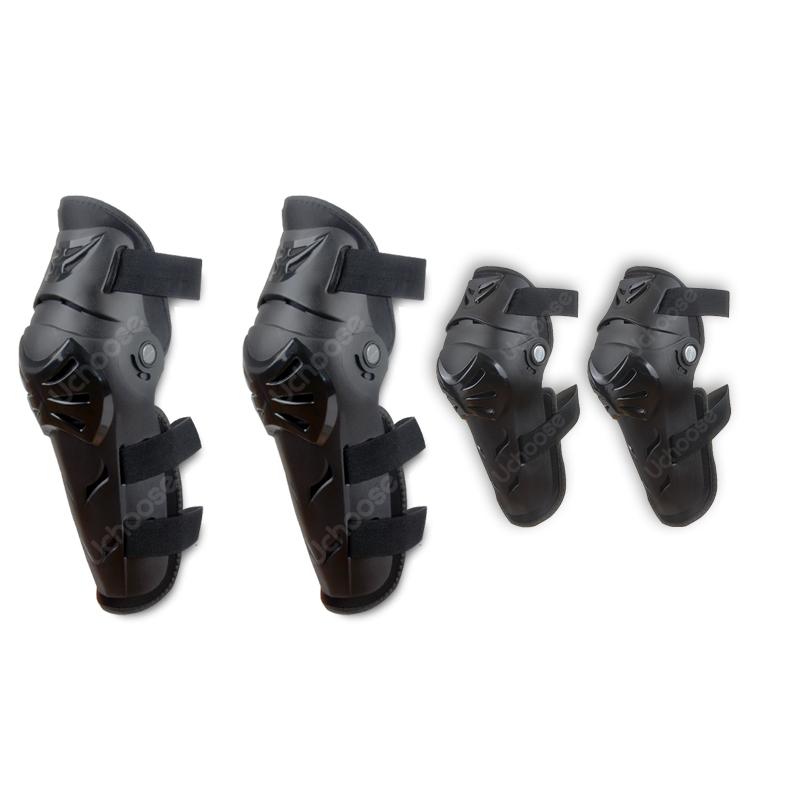 

Motorcycle Armor UCHOOSE 4Pcs Protetor Adult Windproof Elbow Knee Pads Unisex Kneepads Motocross Racing Gear Protector Guards