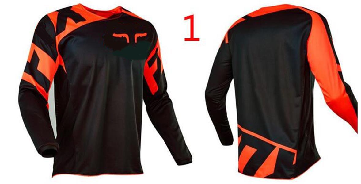 

Motorcycle downhill jersey T-shirt, racing suit long-sleeved, polyester quick-drying, the same style is customized
