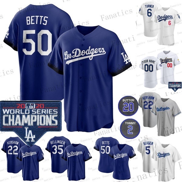 

2021 City Connect Gold Program Jersey Mookie Betts Cody Bellinger Corey Seager Buehler Clayton Kershaw Julio Urias Max Scherzer Trea Turner 8/24bryant 2 and 20 Patch, Men 2 and 20 patch/coolbase