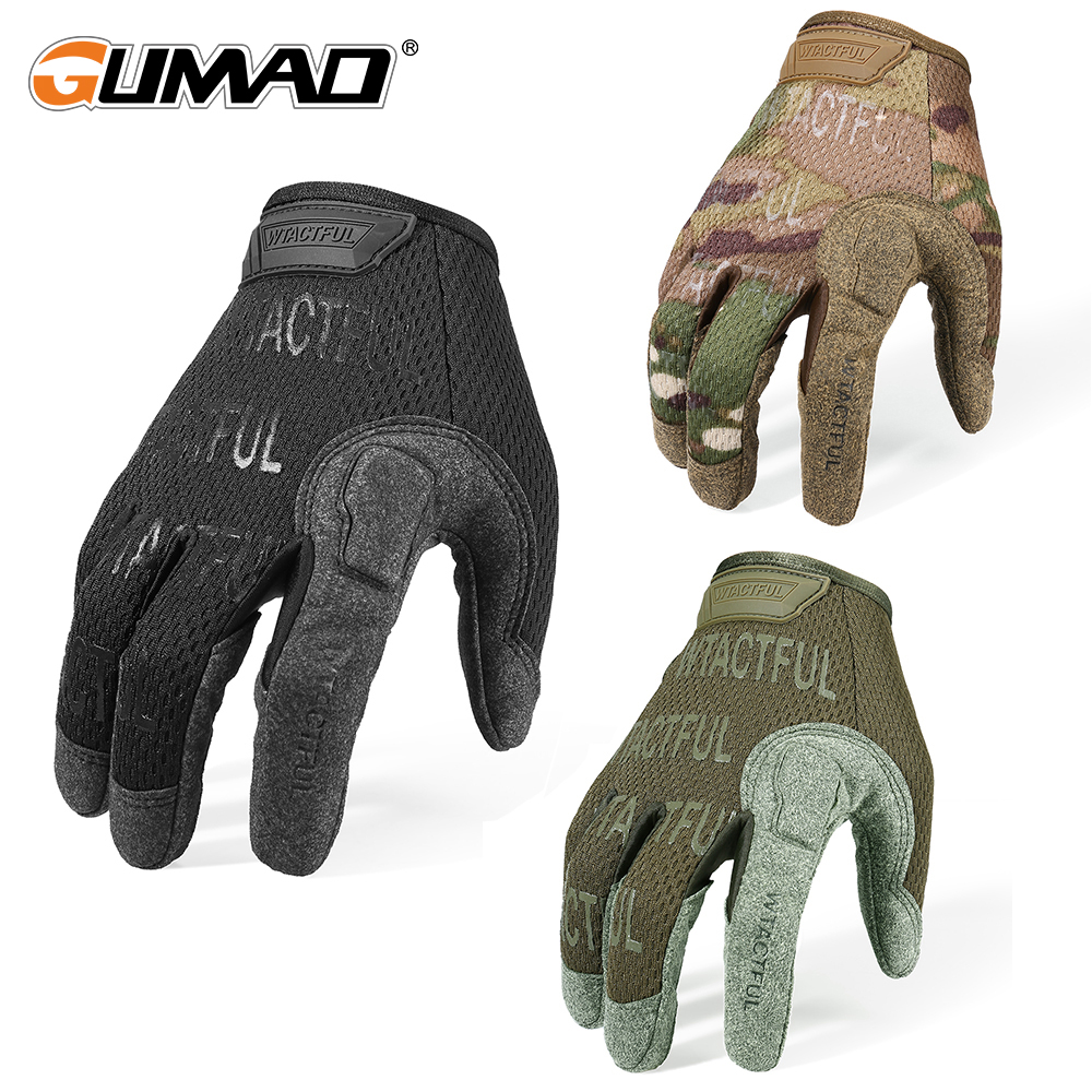 

Tactical Gloves Army Long Full Finger Glove Men Black Military Airsoft Sport Hiking Biker Cycling Riding Driving Hunting Mittensg