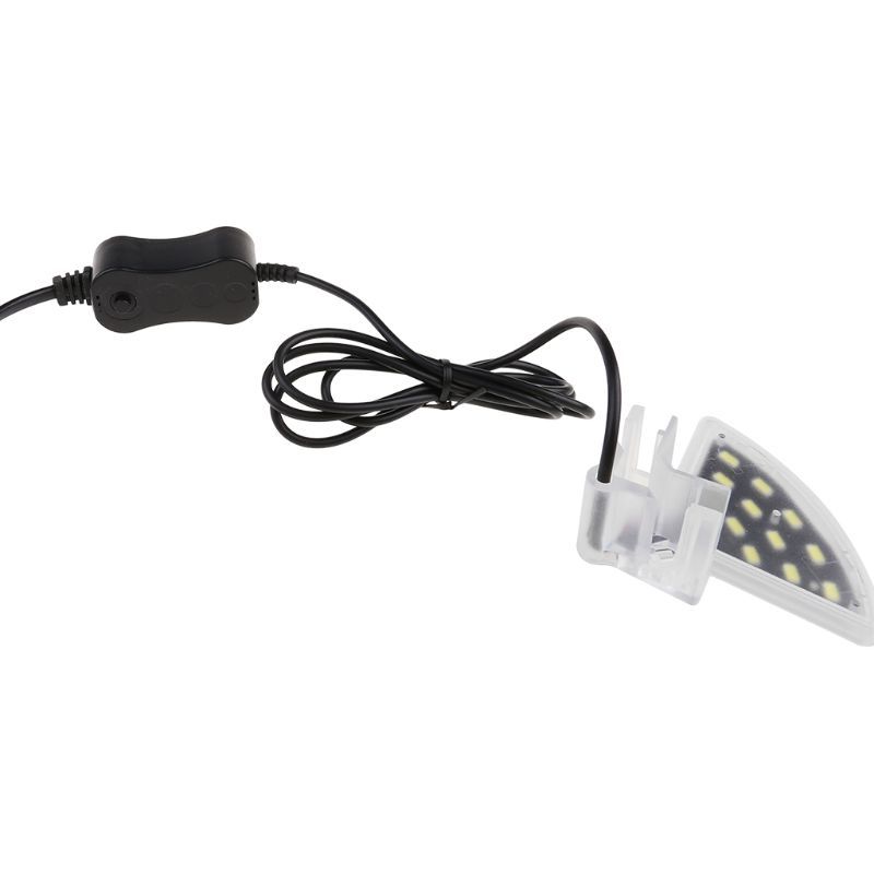 I 100-240V Led Clip-On Aquarium Lighting Lamp White Light T8WB-image-691613471