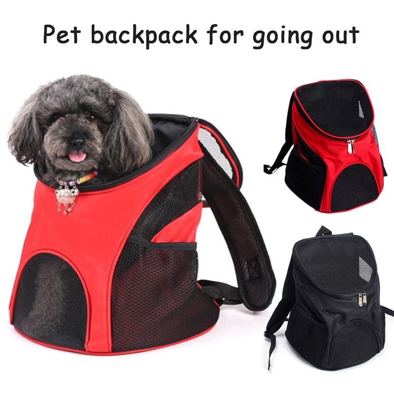 

Pcs Puppy Kitten Outdoor Backpack Chest Bag Breathable Mesh Pets Outing Carrying Casual Dogs Teddy Golden Retriever Dog Car Seat Covers