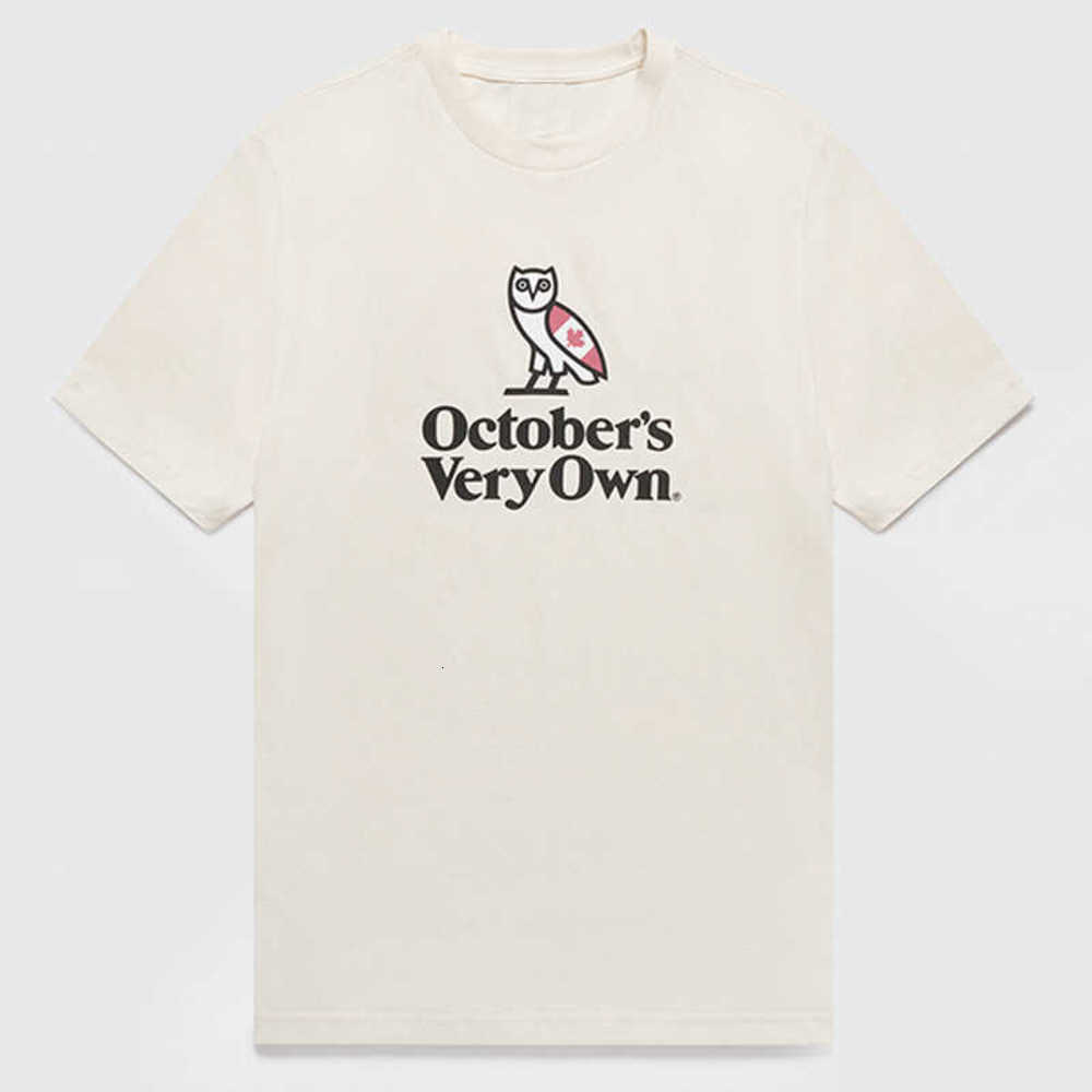 

Drake ovo Canadian wings spring summer short sleeve T-shirt rapper print hip hop couple Fashion casual T shirt, White;black
