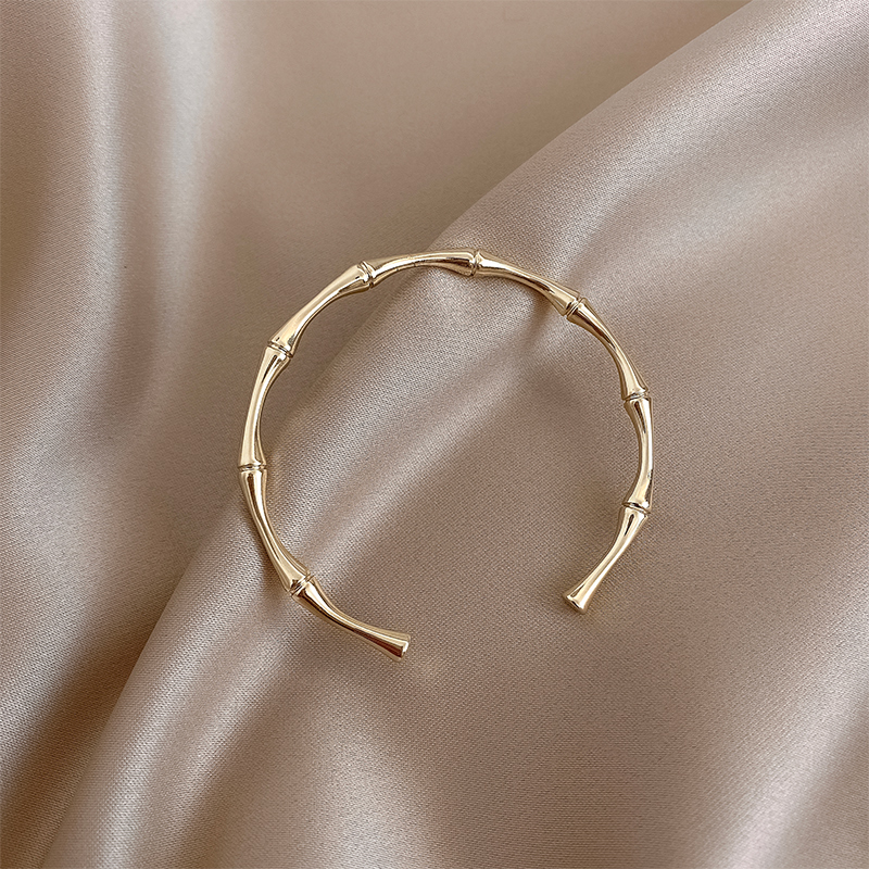 Xianlan624 Senior Feeling Bamboo Bracelets Female Ins Niche Design Feeling Bracelet Temperament Contracted Student Girlfriends Net-image-706518748