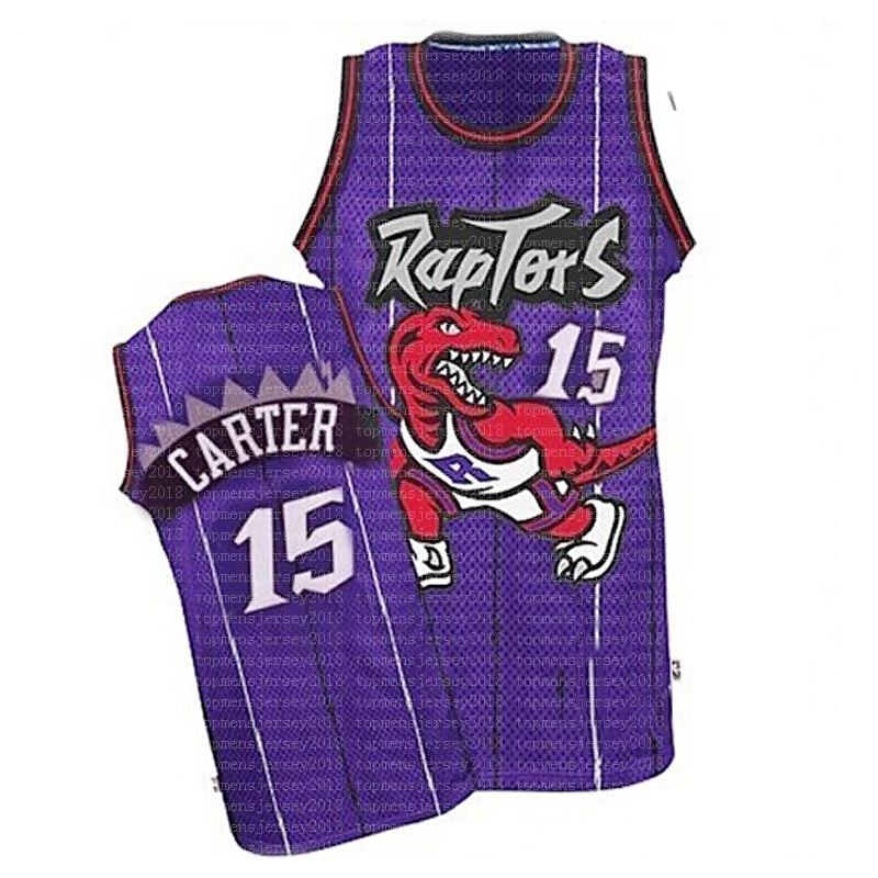 

Vince 15 Carter Tracy 1 McGrady Jersey Mens Retro Mesh Basketball Jerseys Pascal 43 Siakam, Black;red