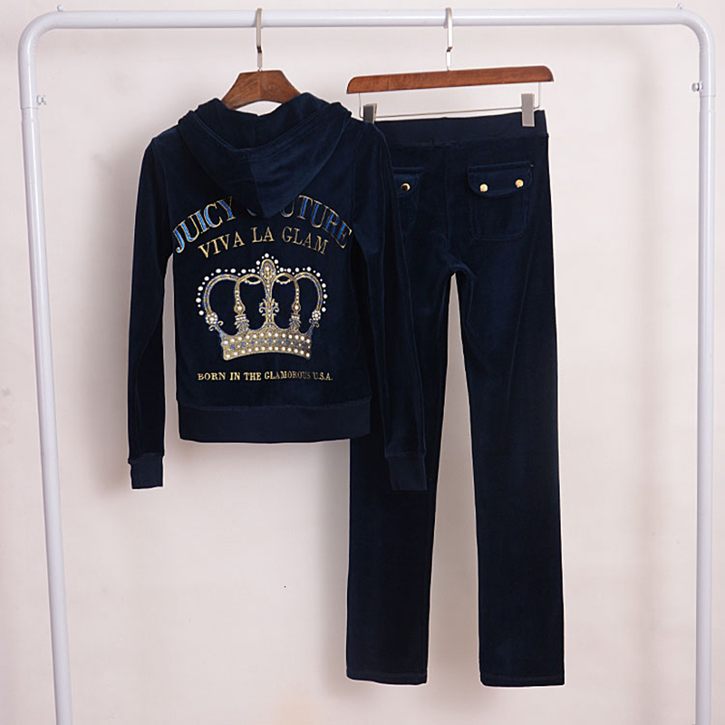 

Women's Hoodies & Sweatshirts Two Piece Set Sweatsuit Long Sleeve Tops and Pants Fashion Pattern Velvet Women Tracksuit for Sport S-XXL PIVV, Black