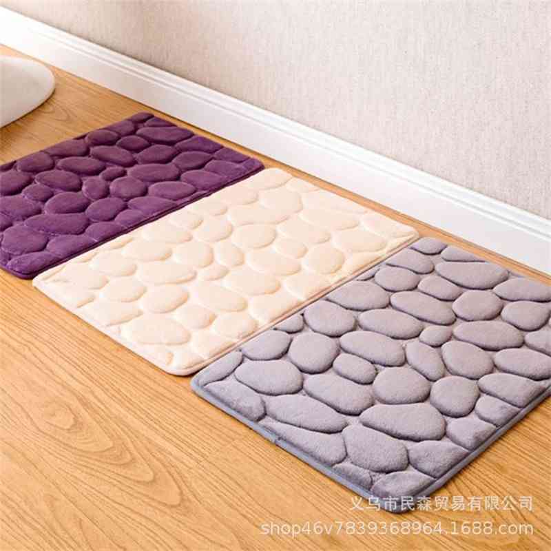 

M simple pebble carpet bedroom floor door kitchen bathroom entrance absorbent mat 0.39, 3d camel