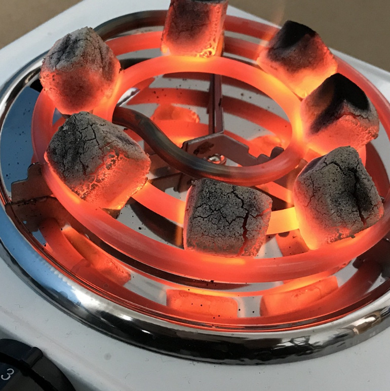 

Cigar Accessories burner ignition carbon furnace temperature control electric portable burning hookah
