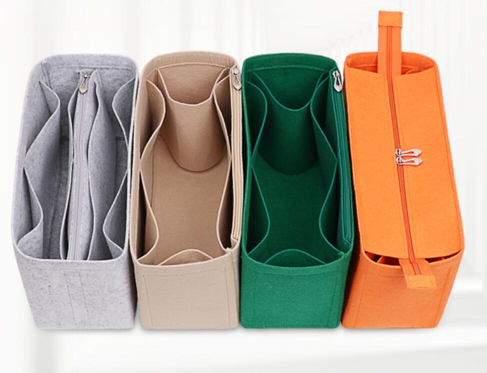 

Large and small liner Bag Organizer , zipper shopping ag, finishing tote lining, bg support, storage bag