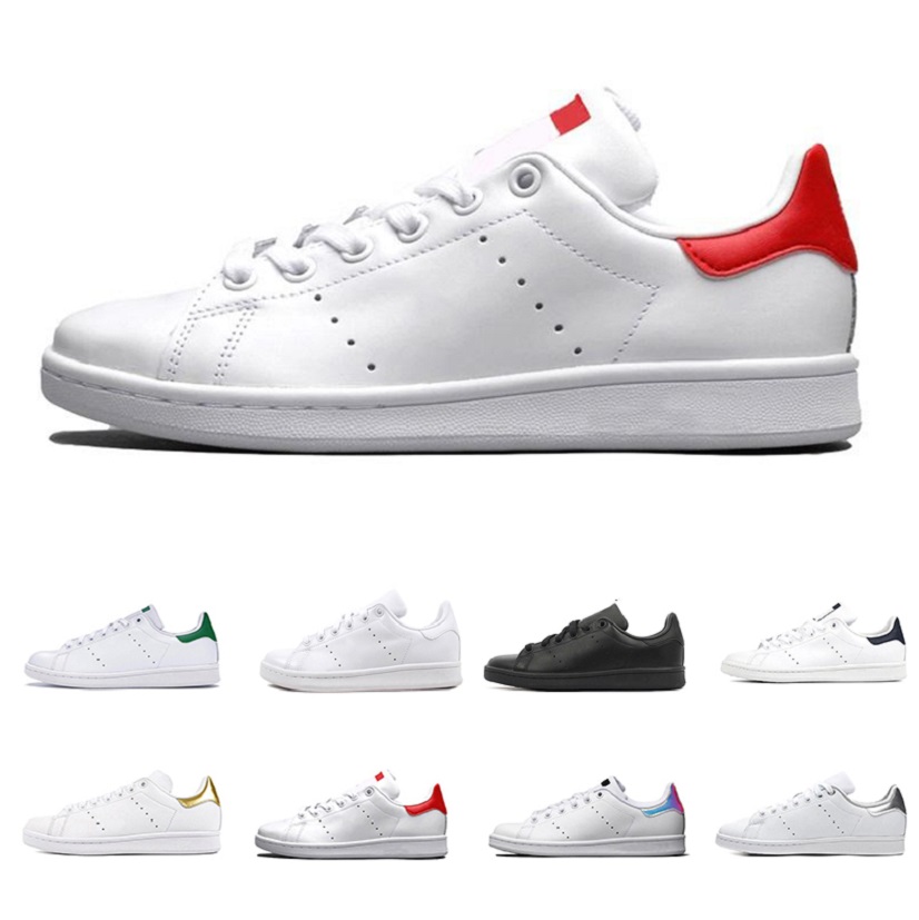 

classic smith running shoes raf simons stan smiths spring copper white pink black fashion men leather brand women sports flats sneakers, Item#2