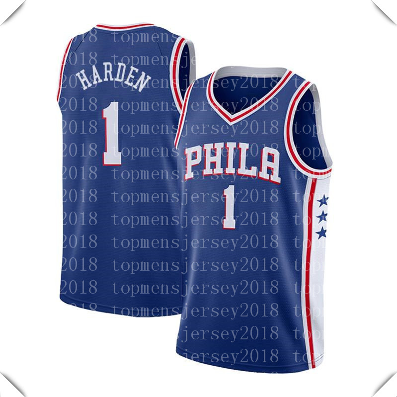 

Ben 10 Simmons Ne Jersey Jame 1 Harden 76 Basketball Jerseys, Black;red