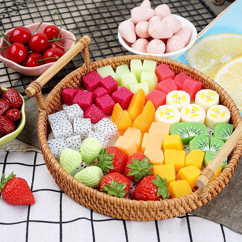 

Party Decoration Simulation Fruit Slices Block Pvc Artificial Models Lifelike Decorative Fake Po Props Home Decor