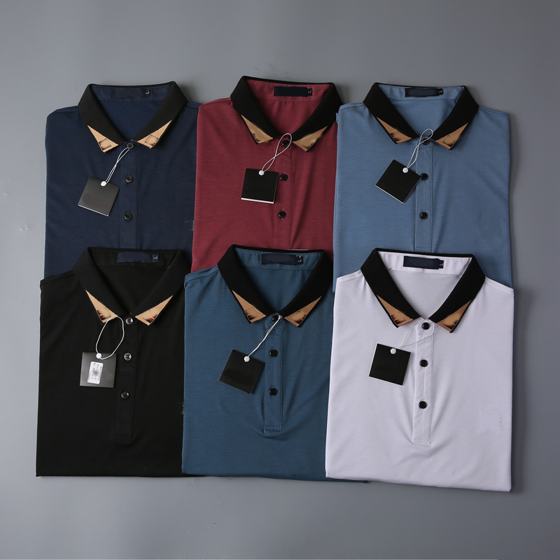 

Summer Polos Fashion Embroidery Mens Polo Shirts T Shirt Men Women Street Casual Top Tee High Quality5862, White;black