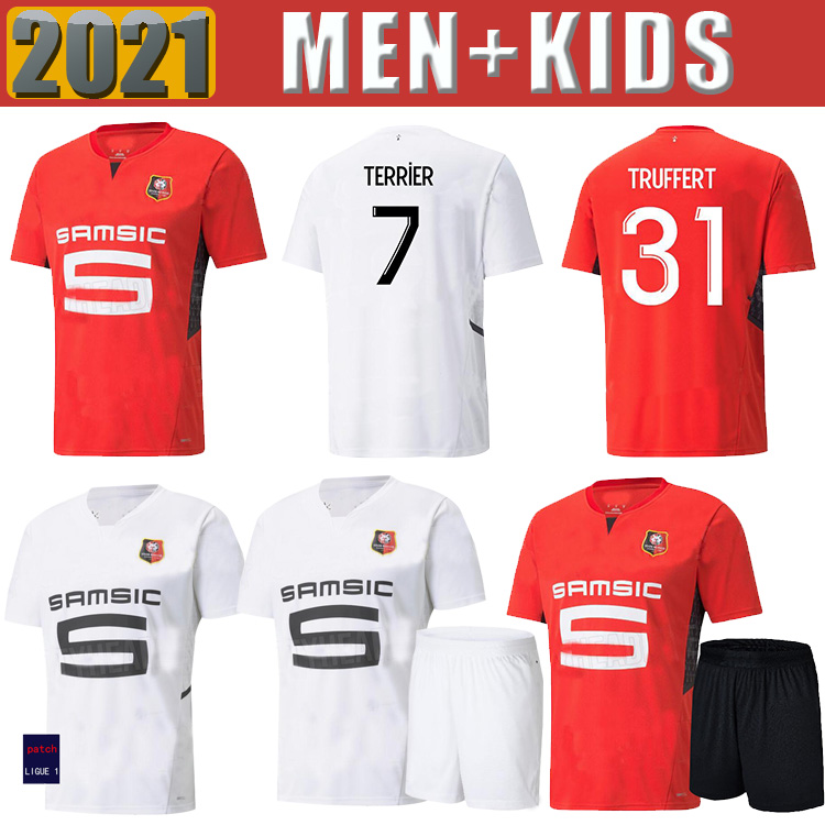 

Stade Rennais CAMAVINGA 120th Soccer Jersey DOKU 2021 22 Rennes BOURIGEAUD Maillots De Foot GUIRASSY TRUFFERT TERRIER MAOUASSA NZONZI AGUERD Football Shirt Kit, Lle0019