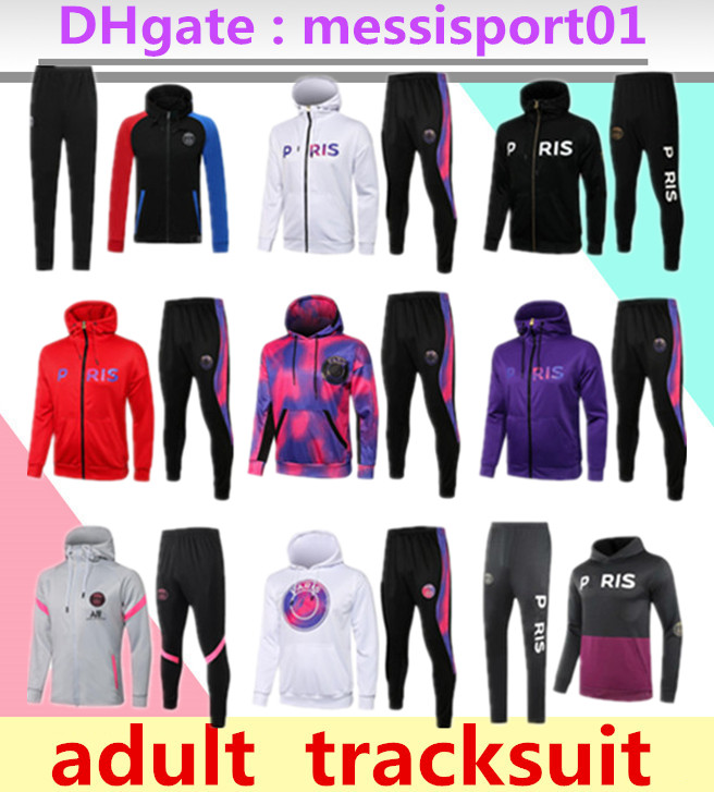 

2021/22 paris jacket hoodie soccer Jersey Survetement 21 22 tracksuit chandal futbol MBAPPE football jackets