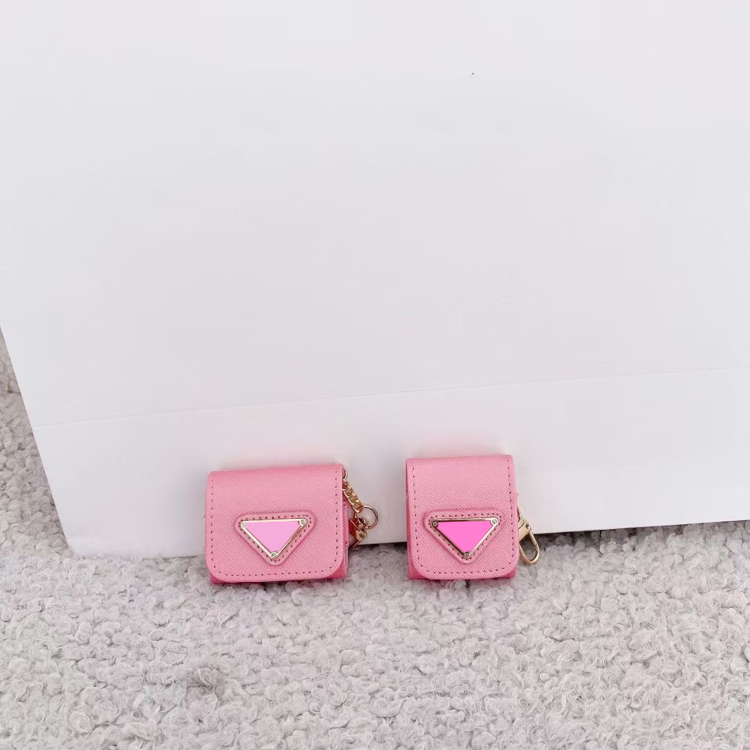 

Luxury fashion designer Airpods high quality Airpods1 2 Pro case animal letter printing protection bag key chain good
