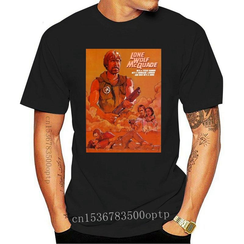 

Men's T-Shirts Lone Wolf Mcquade Chuck Norris Martial Arts T Shirt, Black