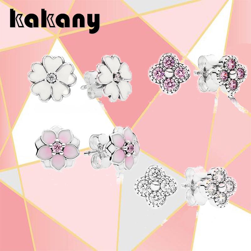 

Dangle & Chandelier 2021 Fashion 100% S925 Sterling Silver Elegant Earrings, Original Diy Jewelry, Suitable For Romantic Gifts Girlfriend