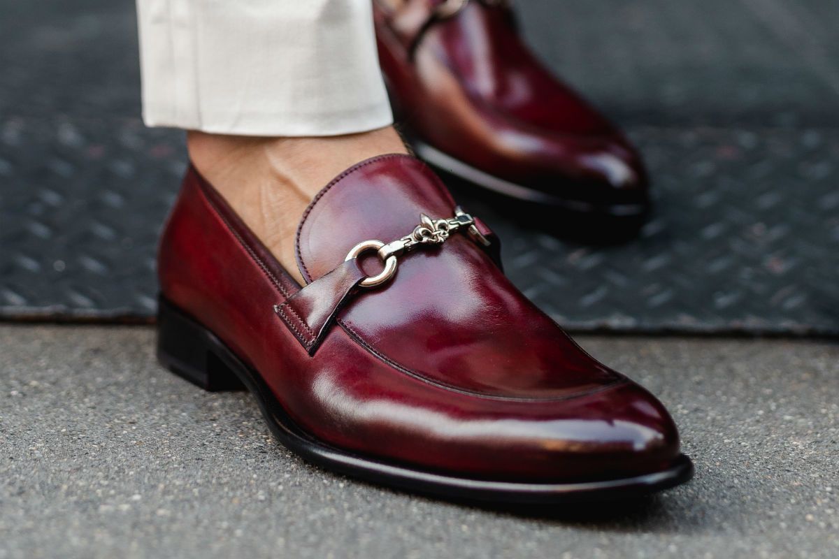 

dress shoes men's casual, breathable shoes hand-crafted patent leather male zapatises with hombre red ky171 s4t1, Black