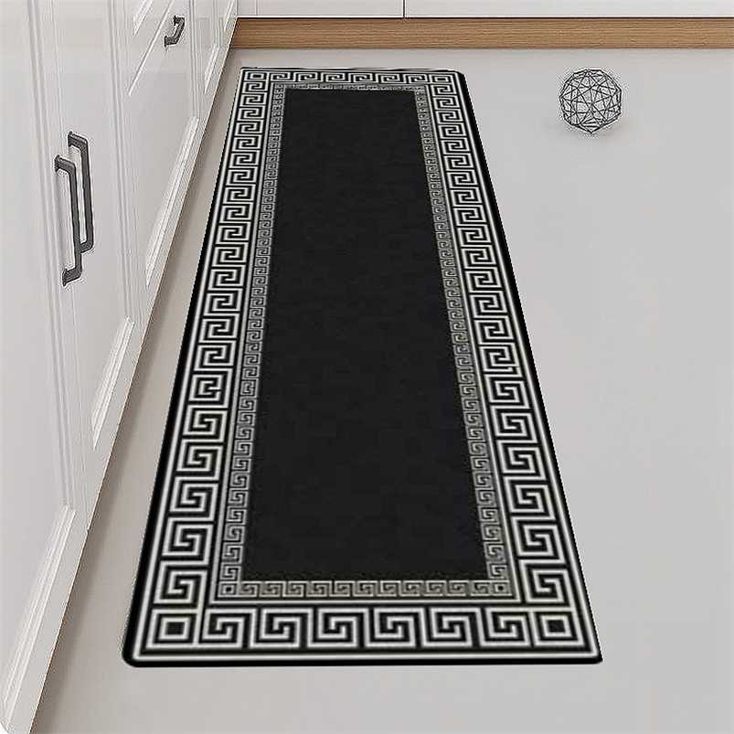 

Water Proof Kitchen Mat Anti-slip Carpet for Kitchen Room Absorbent Kitchen Rug Entrance Doormat Long Area Rugs Soft Bedside Rug 211217, 1pc kitchen mats