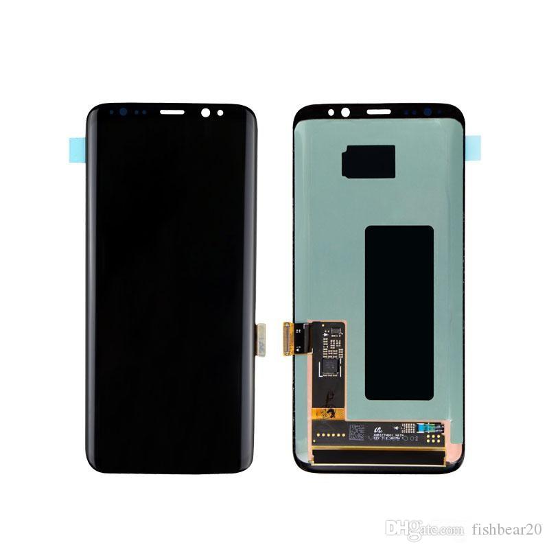 

OEM Display For Samsung Galaxy S8 LCD G950 AMOLED Screen Touch Panels Digitizer Assembly No Frame