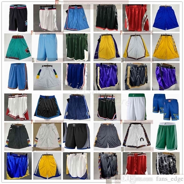 

Top Quality ! Printed Basketball Pocket Shorts Man Sport Shorts College Pocket Pants White Black Yellow Purple Pink Blue Sport Shorts XS-XXL