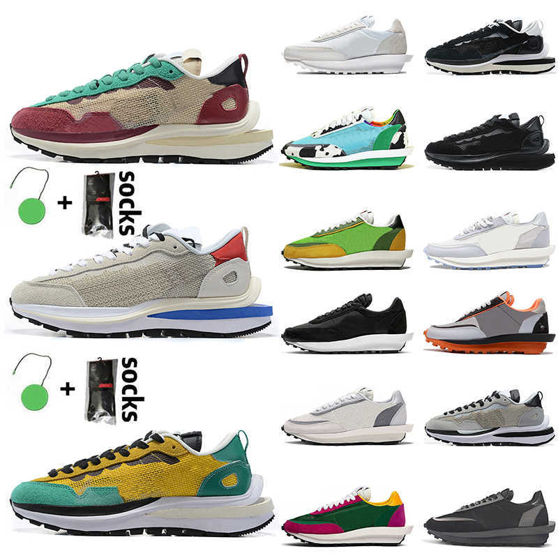 

Mens Sneakers Sacais Waffle LDV Running Shoes Men Womens Pegasus Sail Tour Yellow Gym Red Triple Black Nylon White Grey NYC Pigeon Trainers, A34 undercover obsidian 36-45