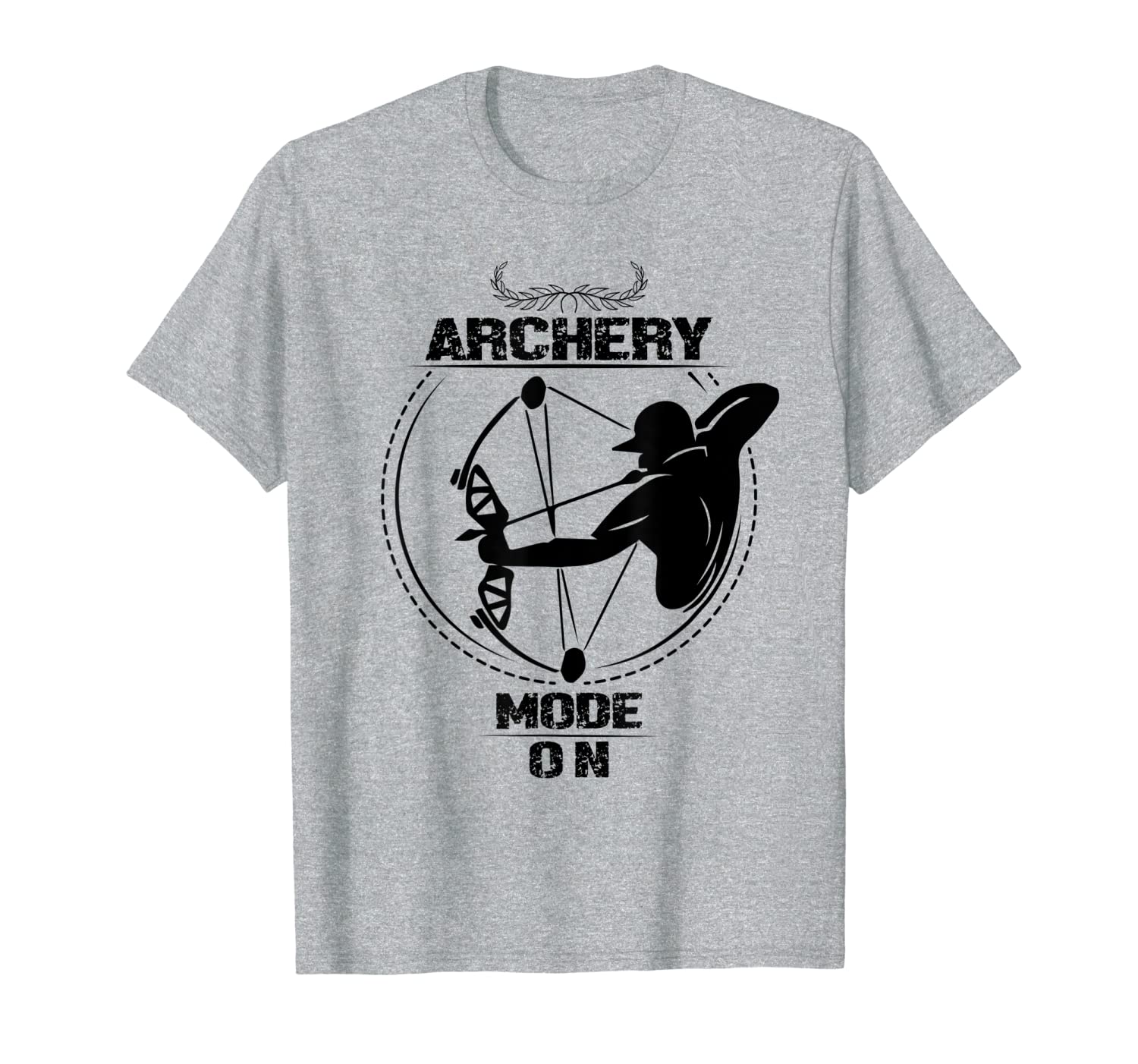 Men Archery Mode On Compound Bow Hunting Hunter Arrow Gifts T-Shirt-image-702205241