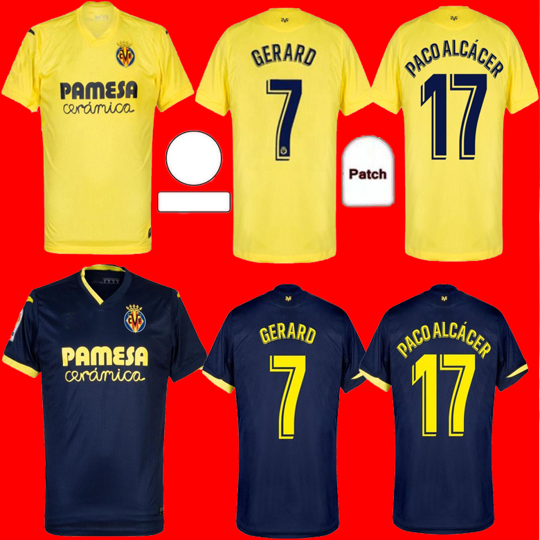 

2021 Villarreal CF .CAZORLA Soccer Jerseys 20 21 Home Away TAKE GERARO CHUKWUEZE Parejo PACO ALCÁCER MOI GOMEZ Football Shirt, Yellow