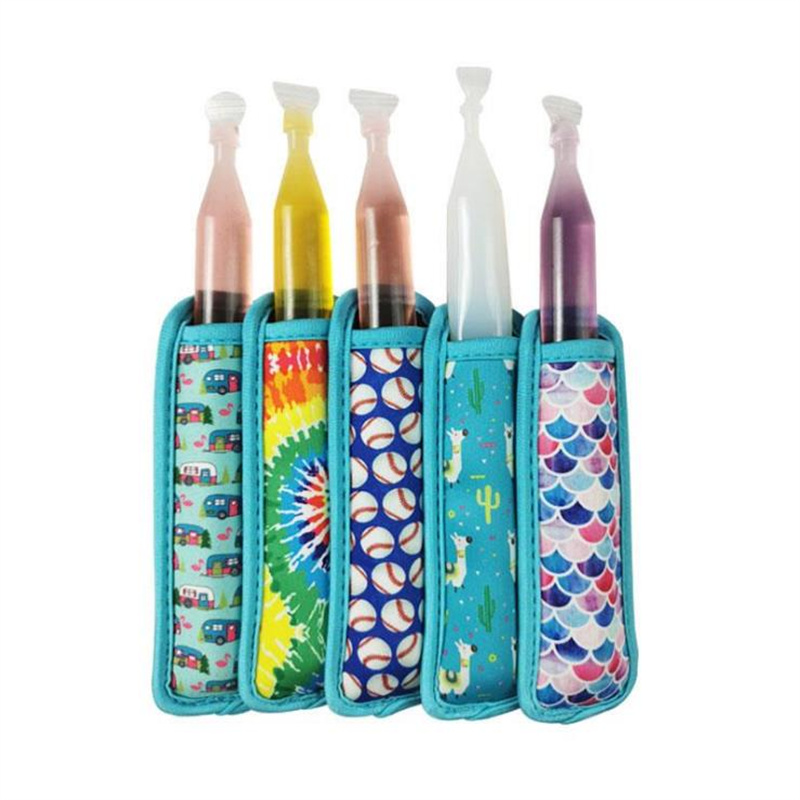 

Ice Cream Tools Popsicle Sleeves Insulated Freezing Icypole Holders for Children's Summer