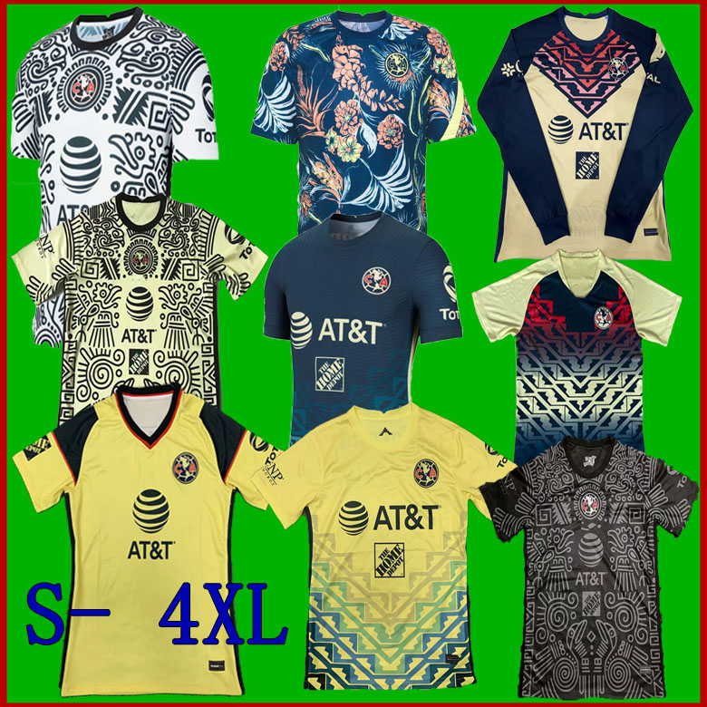 

size S- 21-22 Club América away Soccer Jerseys liga mx 2021 GIOVANI HENRY America UNAM Third UAN CASTILLO F.VINAS Mexico Football Shirts