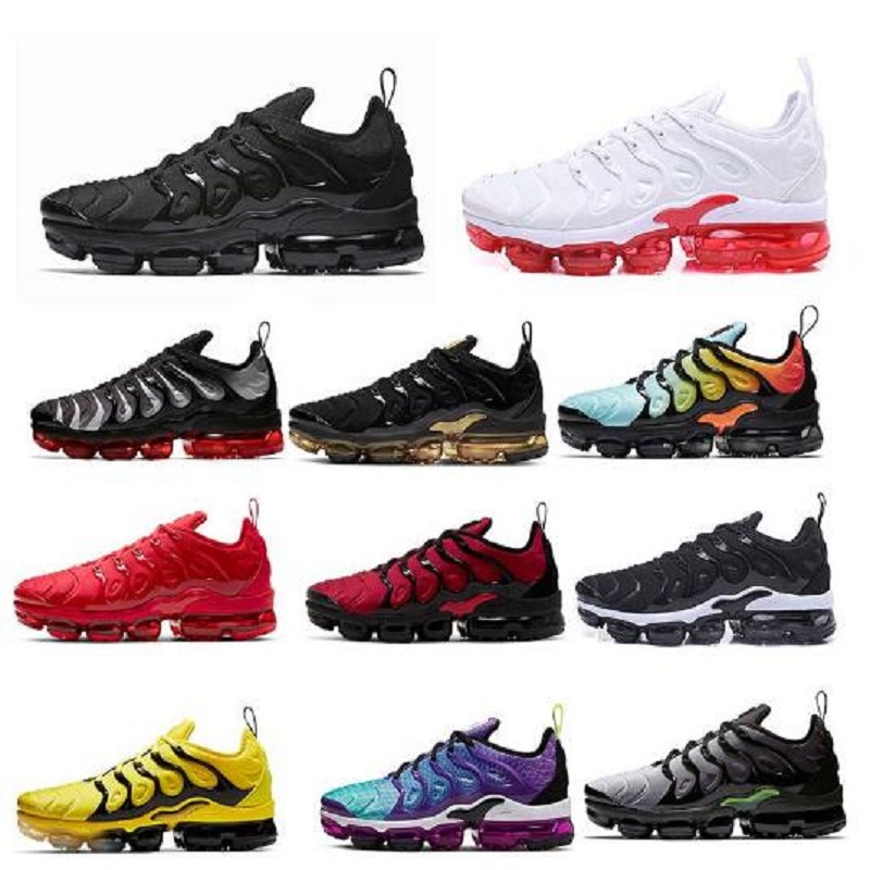

TN Plus running shoes men women Black Royal Pure Platinum White Red USA Olive tns outdoor sports sneakers trainers, # 2