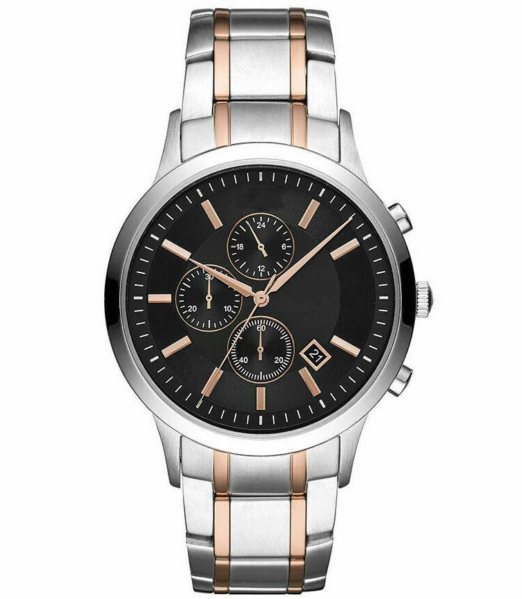 

Stainless steel chronograph mens And Women Watch Sapphire mirror no box A-R11165 11164 11138, Silver