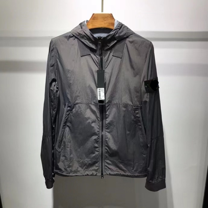 

Designer Mens Jackets Stone Spring Autumn Coat Windrunner Fashion Hooded hoodies island Sports Windbreaker Casual Zipper Coats Man Outerwear Clothing three, The difference is not shipped