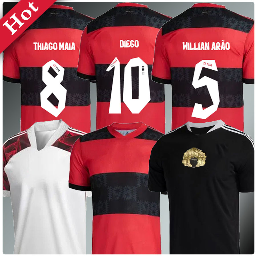 

Flamengo Soccer Jersey 2022 GABRIEL BARBOSA RIBEIRO 21 22 Home Away 3rd Outubro Rosa Blue Pride Football Shirt Black Excellence Excelência Negra, Men(fu la men ge)