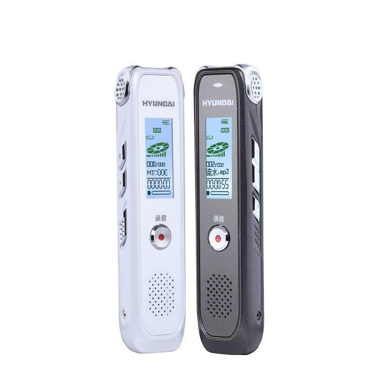 

Hyundai 4058+ Portable Professional Digital Voice-activated Recorder Support USB U-disk MP3 Player Walkman Cellphone Dictaphone Voice