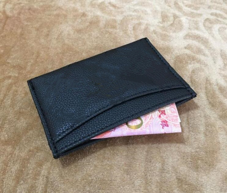 

Designer coin purse Caviar Wallets Women card holder Small black leather bags