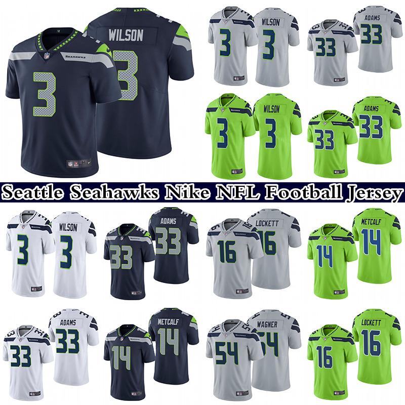 

3 Russell Wilson 33 Jamal Adams 14 DK Metcalf 16 Tyler Lockett 54 Bobby Wagner Men's Stitched NFL Seattle Seahawks Nike Limited Football Jersey, Black;red