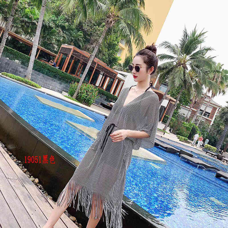 Sexy Flat Angle Cover Belly Show Thin Conservative 2021 Swimsuit Women&#039;s Split Three Piece Set Korean Version-image-673353501