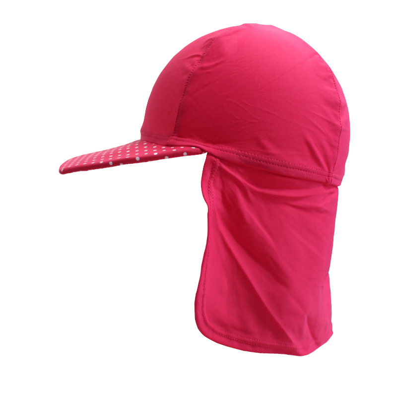 

girl swim cap 1 2 3 4-years baby boy girl sun hat SPF 50+ girls beach plies head ne protection sun caps g50-jx7Free shipping by air