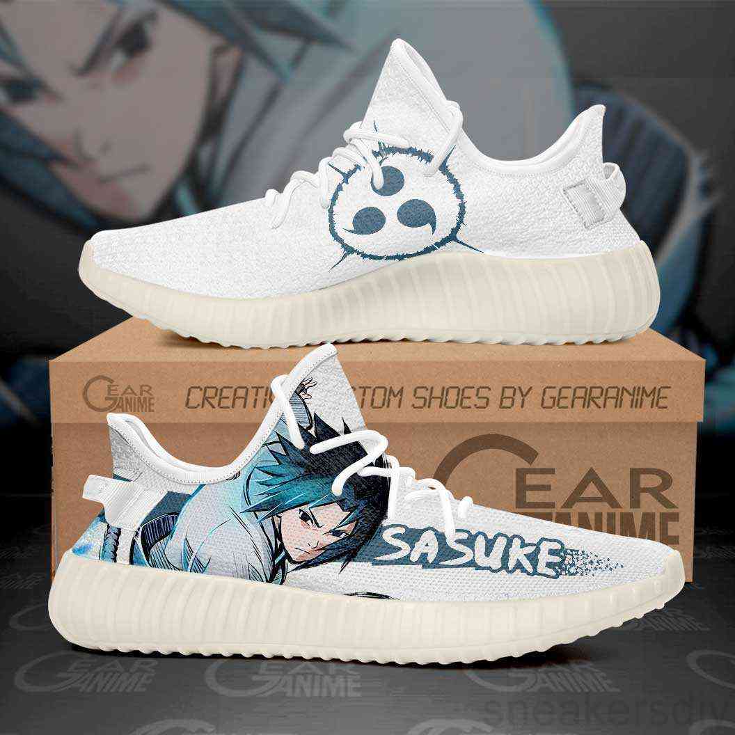 

DIY Anime Fan Sneakers Uchiha Sasuke Shoes Sharingan Naruto Anime Shoes Human Running Lightweight Athletic Sports Gym Sneakers, Others